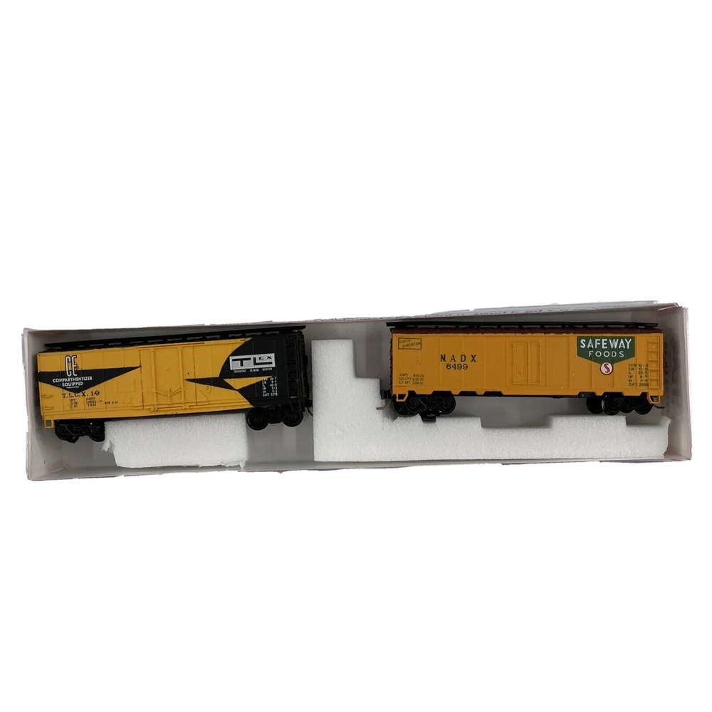 Atlas Safeway Foods Box Car NADX 6499 CE COMPARTMENTIZER EQUIPPED TLCX (2) Box N